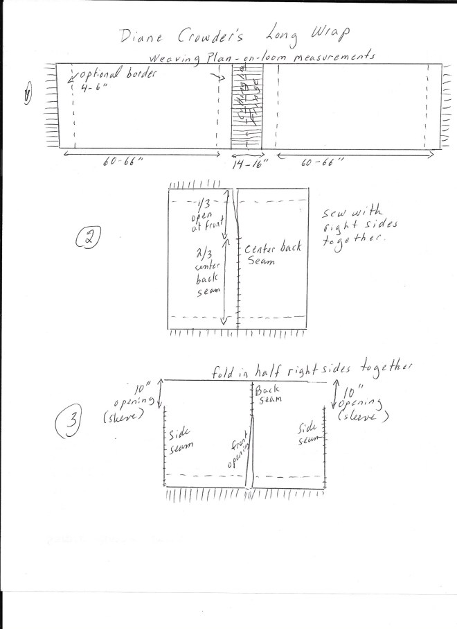 long wrap weave plan